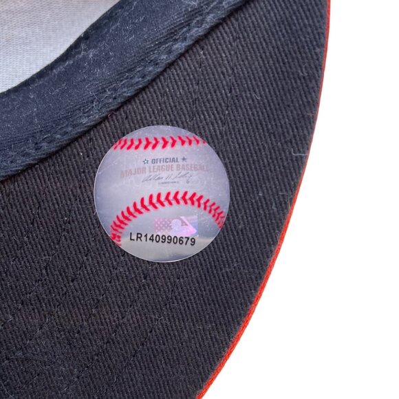 Baltimore Orioles Black & Orange Adjustable Baseball Cap Embroidered Logo - Picture 9 of 10